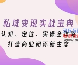 私域变现实战宝典：认知、定位、实操全攻略，打造商业闭环新生态