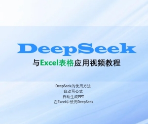 DeepSeek与Excel表格应用教程（价值129元）