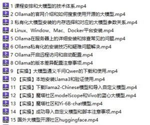 搭建LLM:用Ollama 轻松玩转私有化本地大模型:Ollama+通用大模型仿ChatGPT
