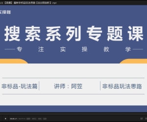阿笠实操课【直播】 标品最新玩法思路 【全过程解析】