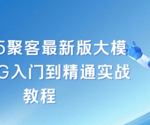 2025聚客最新版大模型RAG入门到精通实战教程