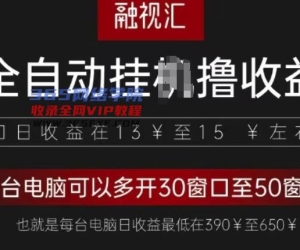全网独家，全自动观影看广告撸收益项目
